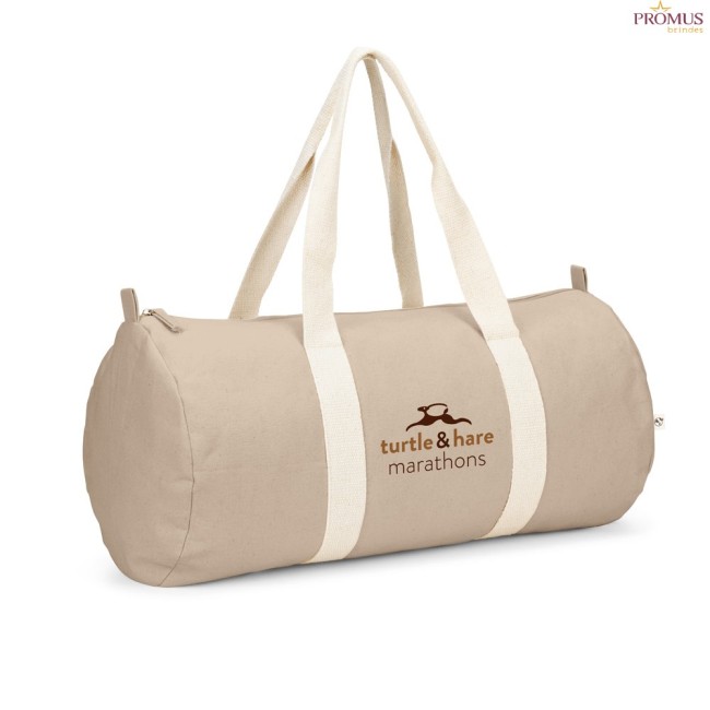 Bolsa Esportiva Ecológica em Algodão e Poliéster Reciclados Personalizada H920535