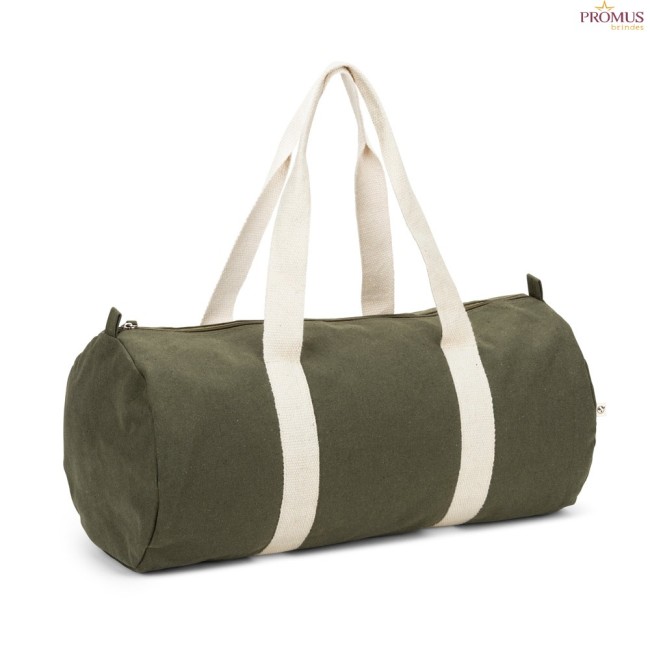 Bolsa Esportiva Ecológica em Algodão e Poliéster Reciclados Personalizada H920535