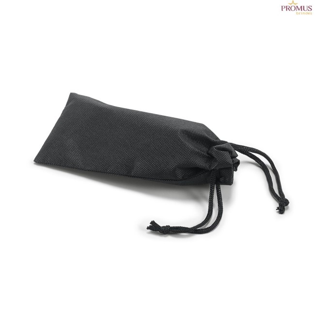 Bolsa para Óculos em Non-Woven 80 g/m² com Cordão Personalizada H920853