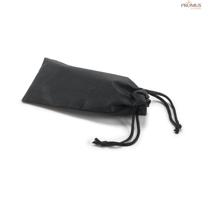 Bolsa para Óculos em Non-Woven 80 g/m² com Cordão Personalizada H920853