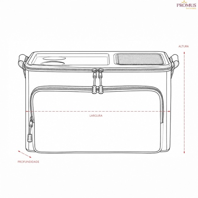 Bolsa Térmica 36 Litros Personalizada - H3945