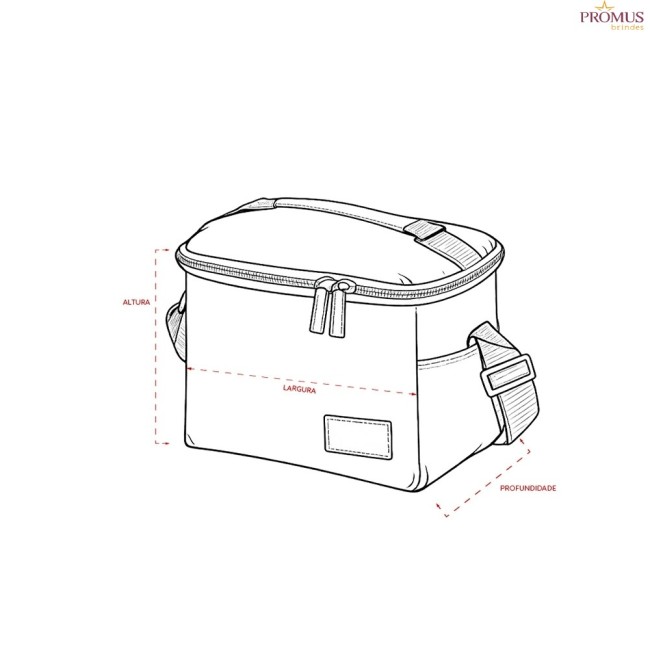 Bolsa Térmica 6 Litros Personalizada - H3980