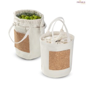 Bolsa Térmica em Algodão e Cortiça Personalizada - H3799