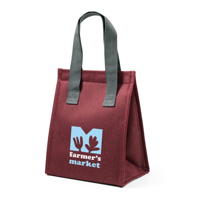 Bolsa Térmica em Poliéster 300D de Alta Densidade com Logo H920349