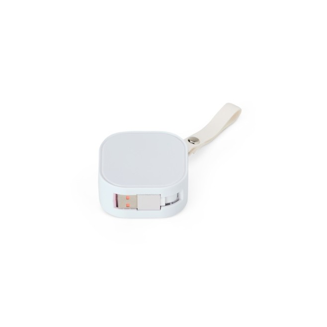 Cabo de dados usb retrátil 3 em 1 Personalizado para Brindes H2883