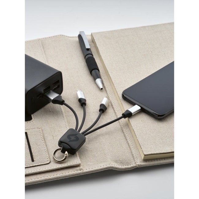 Cabo USB de Carregamento Rápido 3 em 1 Personalizado H970173