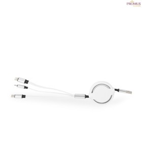 Cabo Usb retrátil 3 em 1 Personalizado - H3590