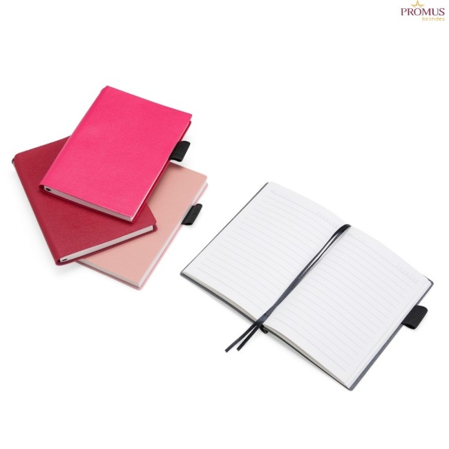 Caderneta Couro Sintético A6 Personalizada - H3473