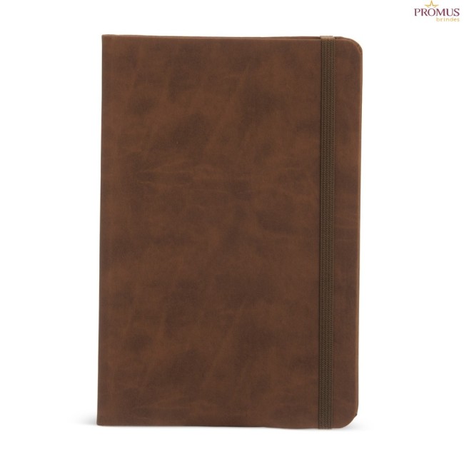 Caderneta Couro Sintético Personalizada - H3827