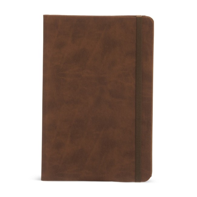 Caderneta de Couro Sintético Personalizada H3108