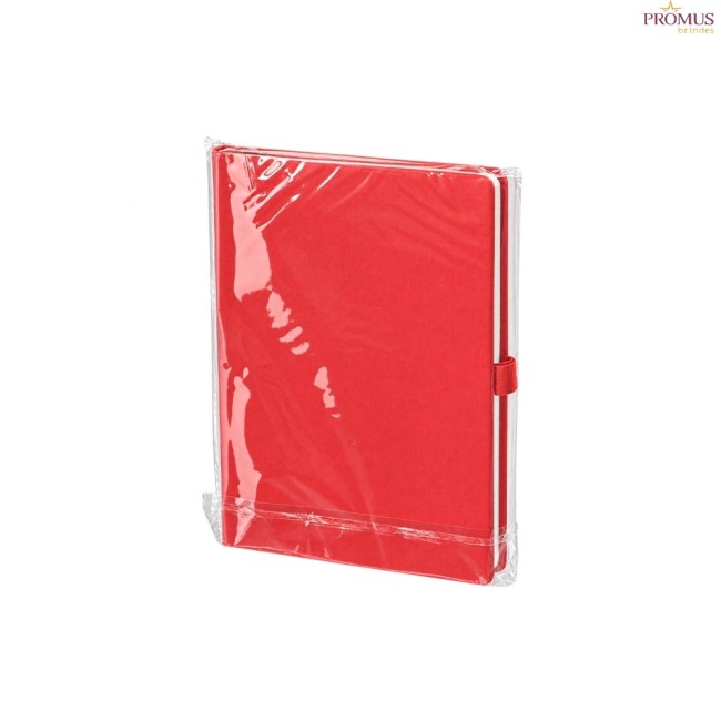 Caderneta em PU Personalizada - H3976
