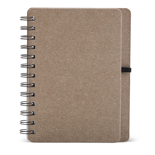 Caderneta Kraft B6 com Porta Caneta Personalizada H2686