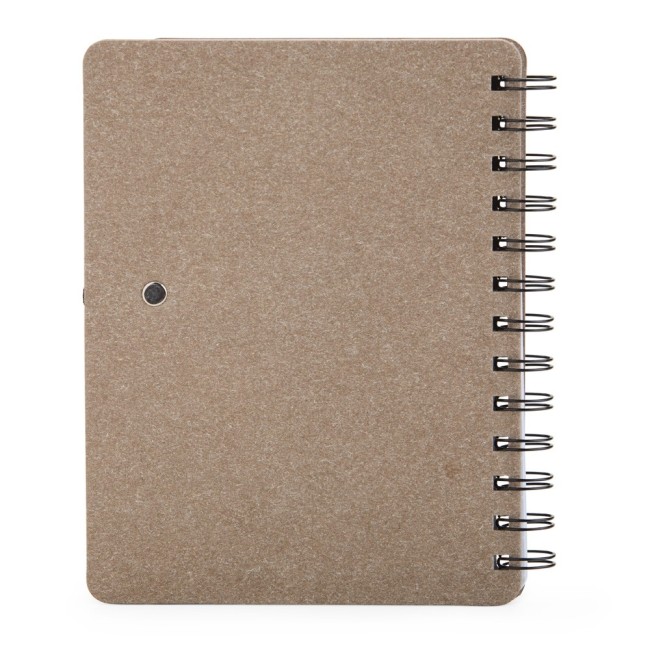 Caderneta Kraft B6 com Porta Caneta Personalizada H2686