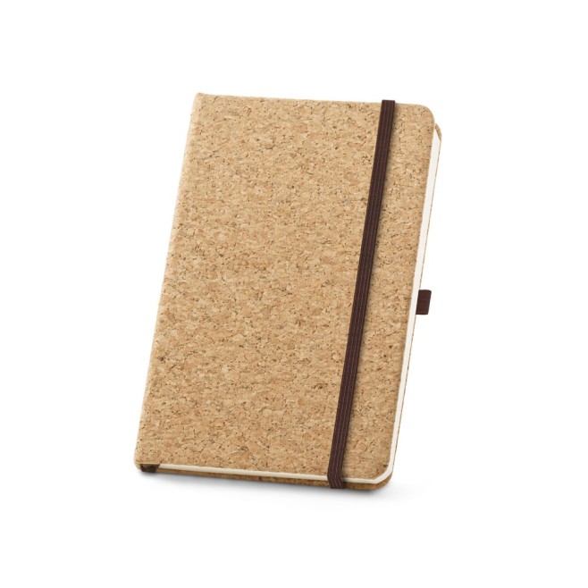 Caderno A5 Capa Dura em Cortiça Personalizados - H530807