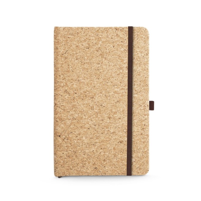 Caderno A5 Capa Dura em Cortiça Personalizados - H530807