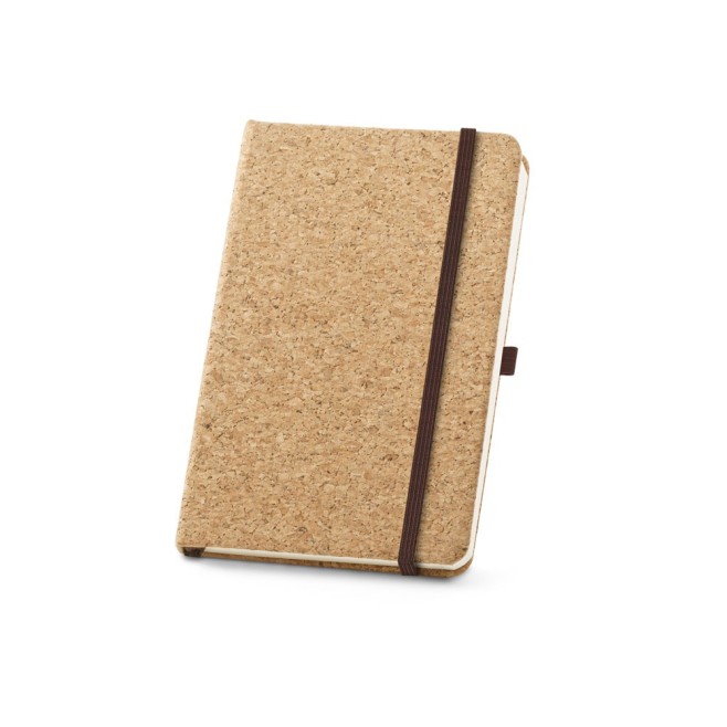 Caderno A5 Capa Dura em Cortiça Personalizados - H530807