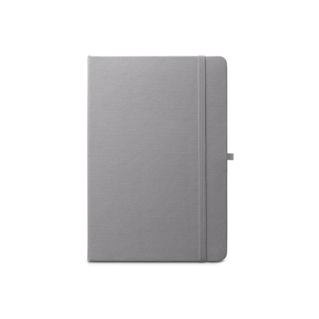 Caderno A5 Capa Dura em Poliéster 100% reciclado Personalizado H930297