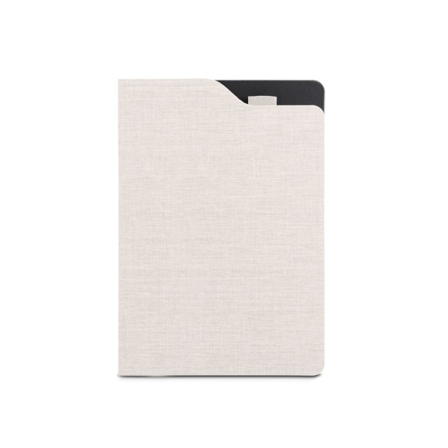 Caderno A5 Capa Dura em Tecido Poliéster 100% Reciclado Promocional H930586