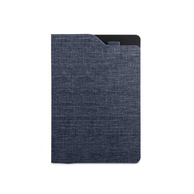 Caderno A5 Capa Dura em Tecido Poliéster 100% Reciclado Promocional H930586