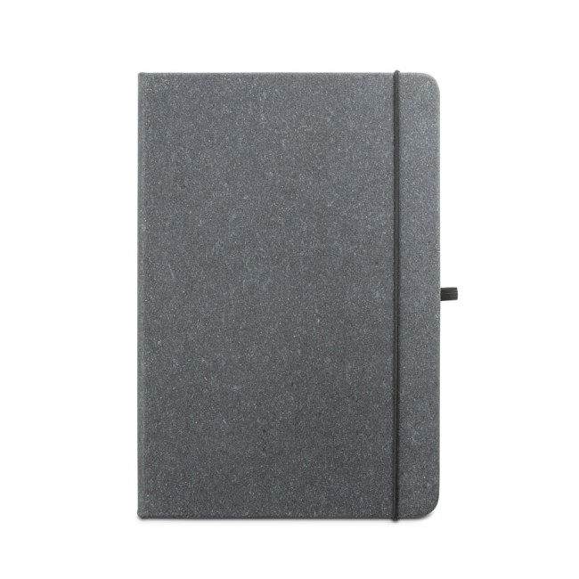 Caderno A5 com capa Dura em couro reciclado H530628