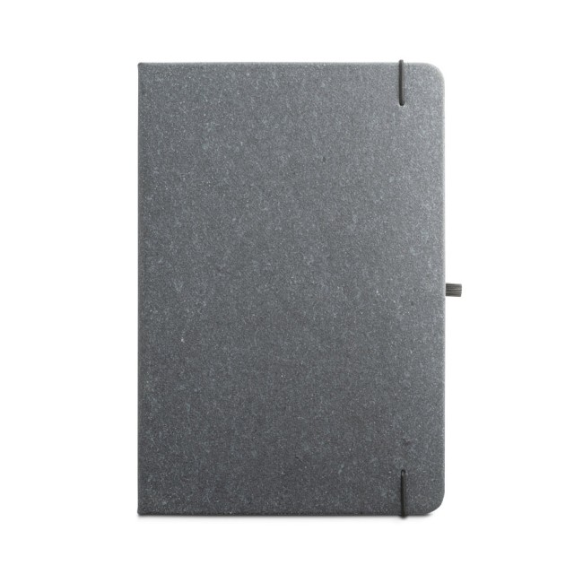 Caderno A5 com capa Dura em couro reciclado H530628