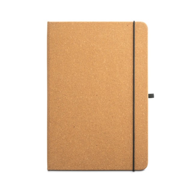 Caderno A5 com capa Dura em couro reciclado H530628