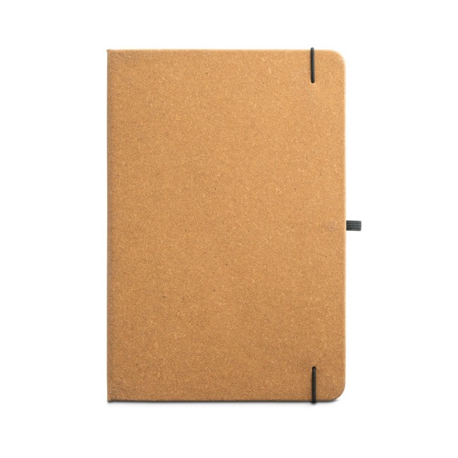 Caderno A5 com capa Dura em couro reciclado H530628