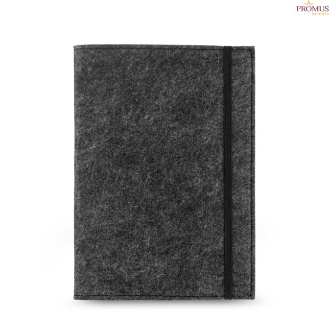 Caderno A5 com Capa em Feltro Personalizado H930636