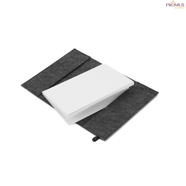 Caderno A5 com Capa em Feltro Personalizado H930636