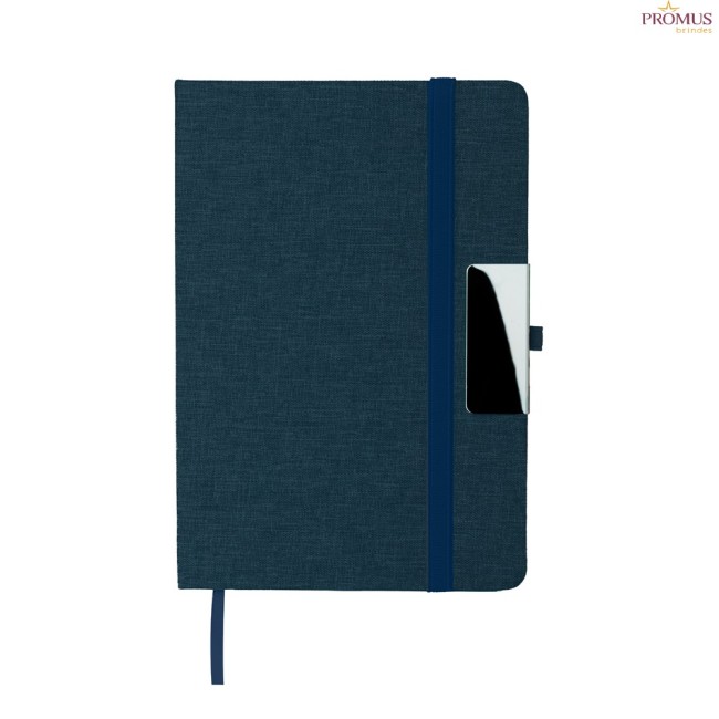 Caderno A5 com Capa RPET Personalizado - H3934