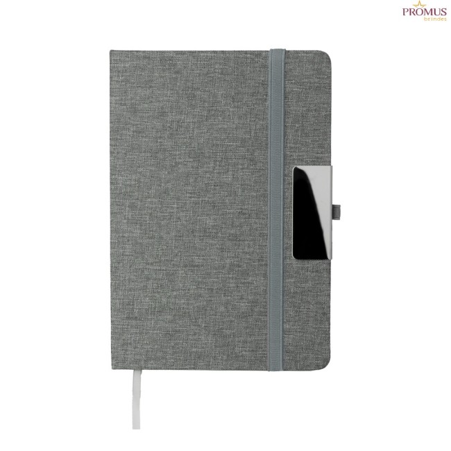 Caderno A5 com Capa RPET Personalizado - H3934
