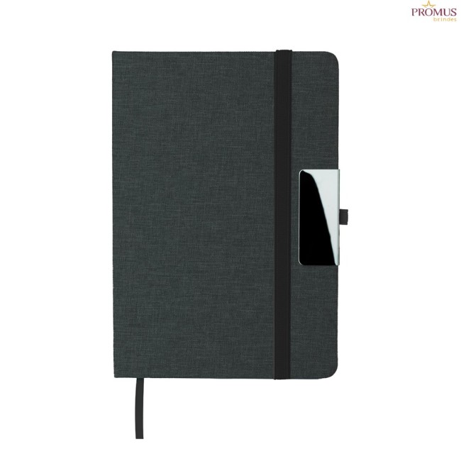 Caderno A5 com Capa RPET Personalizado - H3934