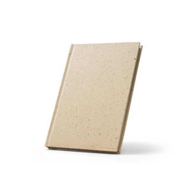 Caderno A5 com Resíduos da Cevada Personalizados H930623
