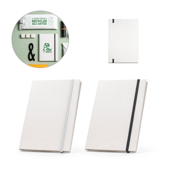 Caderno A5 de Capa Dura Reciclado Personalizados H930271