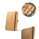 Caderno A5 de Capa e Contracapa em Placa de Bambu Brindes Personalizados H930582 