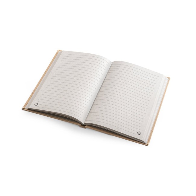 Caderno A5 em Casca de Coco Personalizados H930622