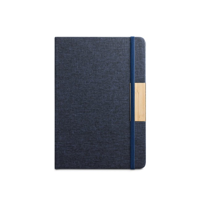 Caderno A5 em Tecido Poliéster 100% Reciclado Personalizado H930585