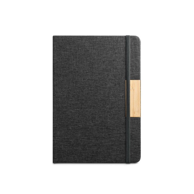 Caderno A5 em Tecido Poliéster 100% Reciclado Personalizado H930585