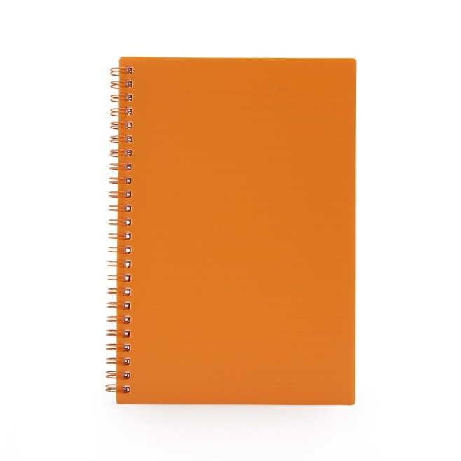 Caderno A5 Plástico Personalizado