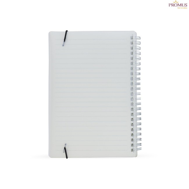 Caderno A5 Plástico Personalizado - H2516