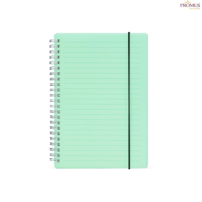Caderno A5 Plástico Personalizado - H2516