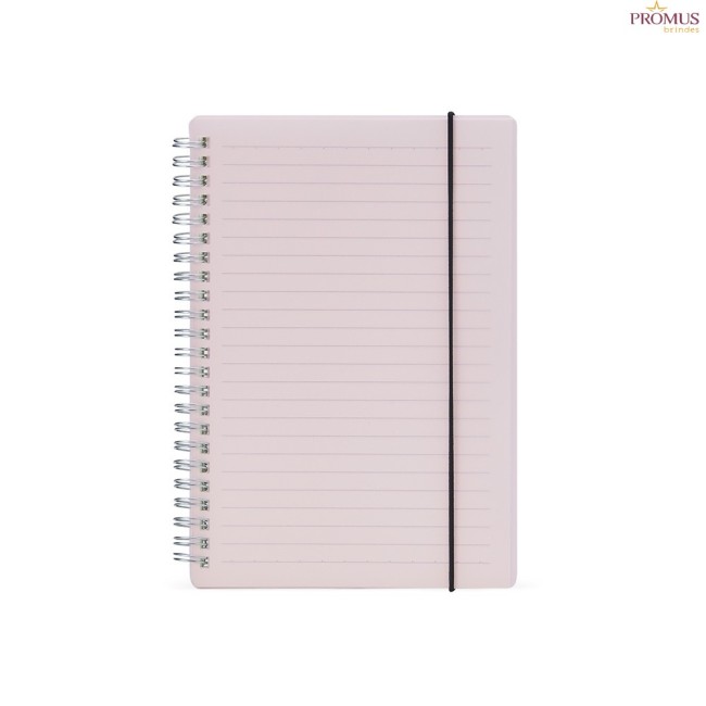 Caderno A5 Plástico Personalizado - H2516