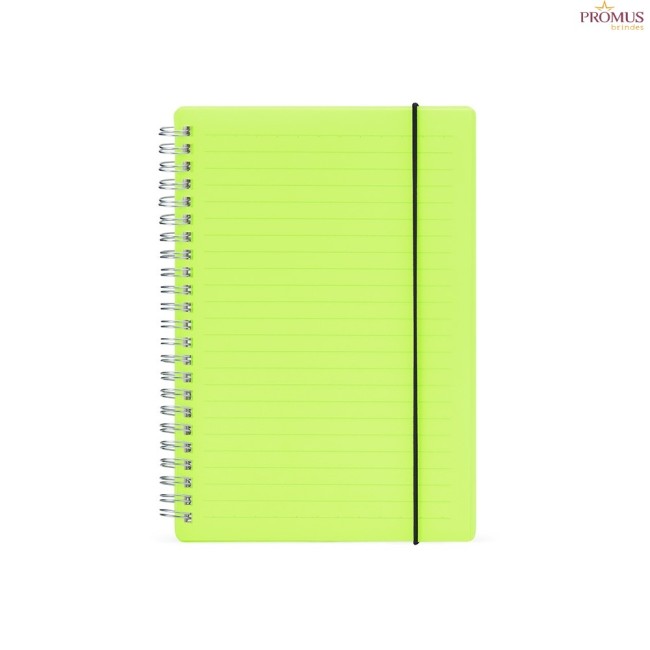 Caderno A5 Plástico Personalizado - H2516