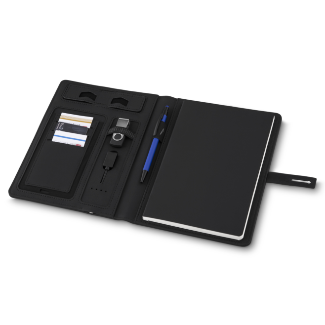 Caderno Com PowerBank Personalizado H1949