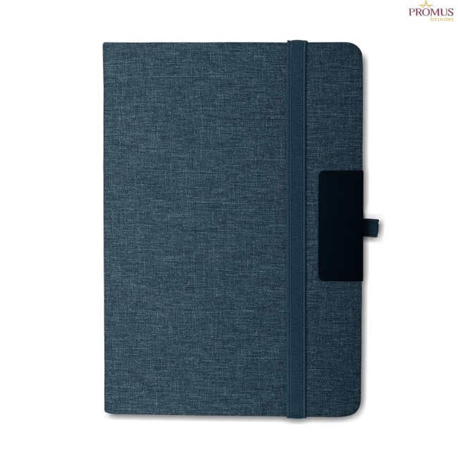 Caderno de Anotações Personalizado Com Logotipo H2665