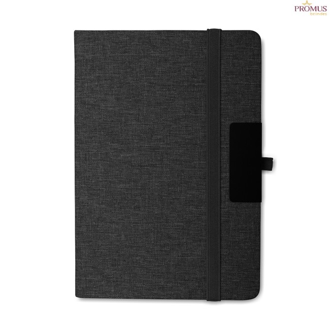 Caderno de Anotações Personalizado Com Logotipo H2665