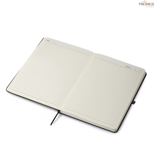 Caderno de Anotações Personalizado Com Logotipo H2665