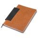 Caderno de anotações Personalizado em couro reciclado H2115