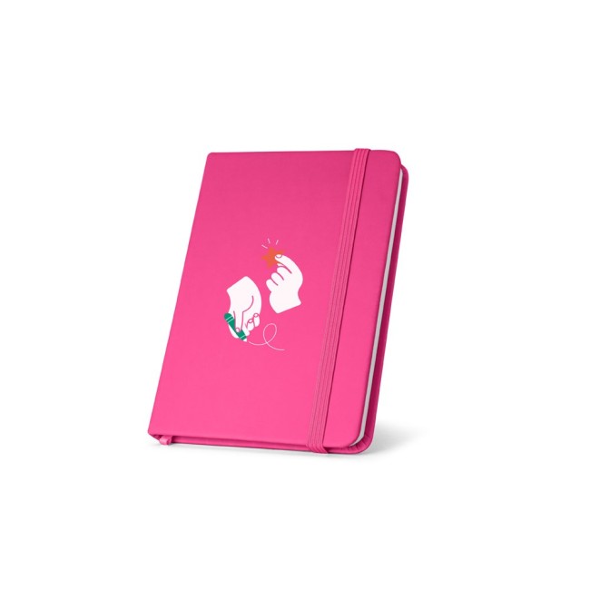 Caderno de Bolso Personalizado em Couro Sintético para Eventos H930425