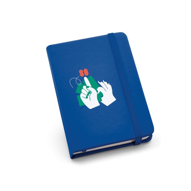 Caderno de Bolso Personalizado em Couro Sintético para Eventos H930425